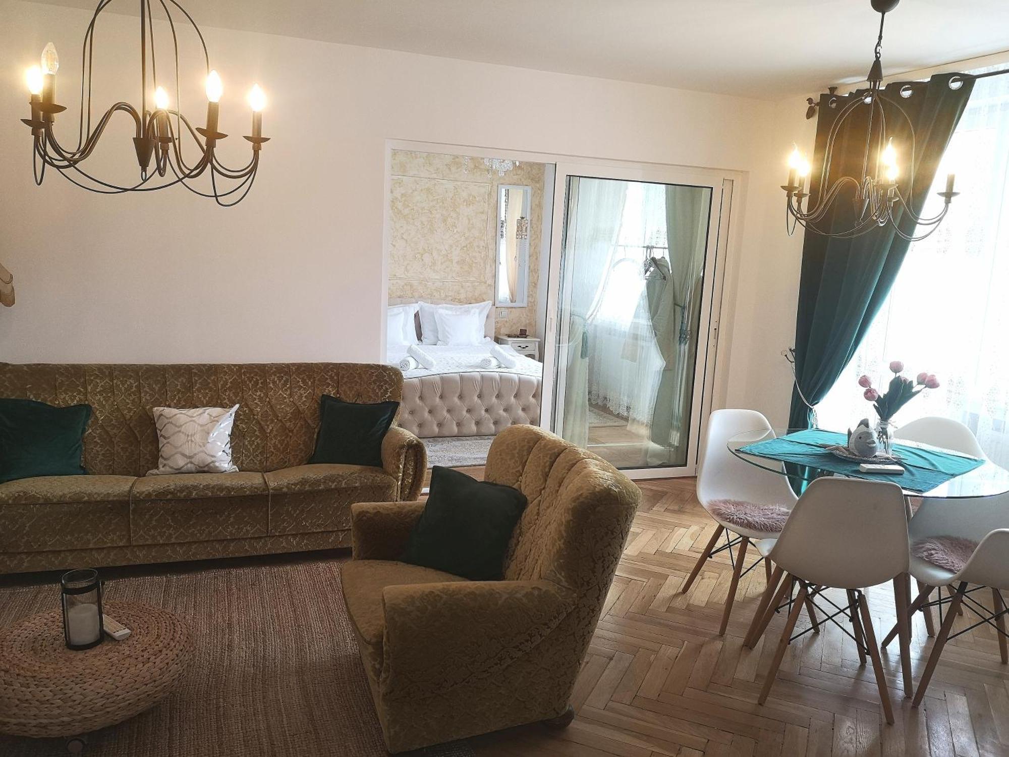 Penthouse Luxury Apartamento Resita Exterior foto